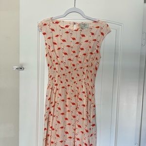 Kate Spade Flamingo Dress